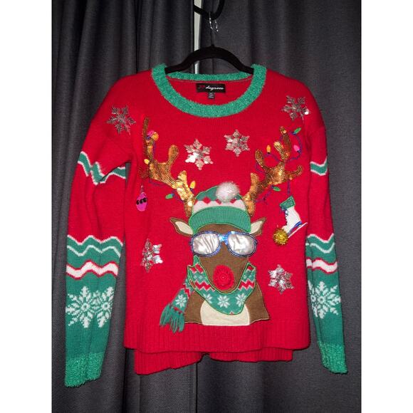 Ugly Christmas Sweater Xmas Size XS - Picture 1 of 3